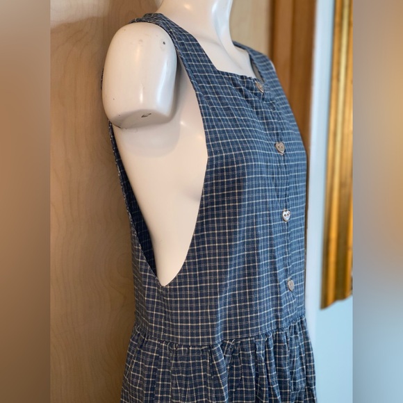 Hearts & Homespun Plaid Vintage Dress/Jumper - Picture 11 of 12